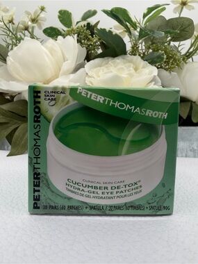 PETER THOMAS ROTH 🆕 Sealed
Cucumber De-Tox Hydra-Gel Eye Patches
✨Retail $56